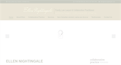 Desktop Screenshot of ellennightingale.com